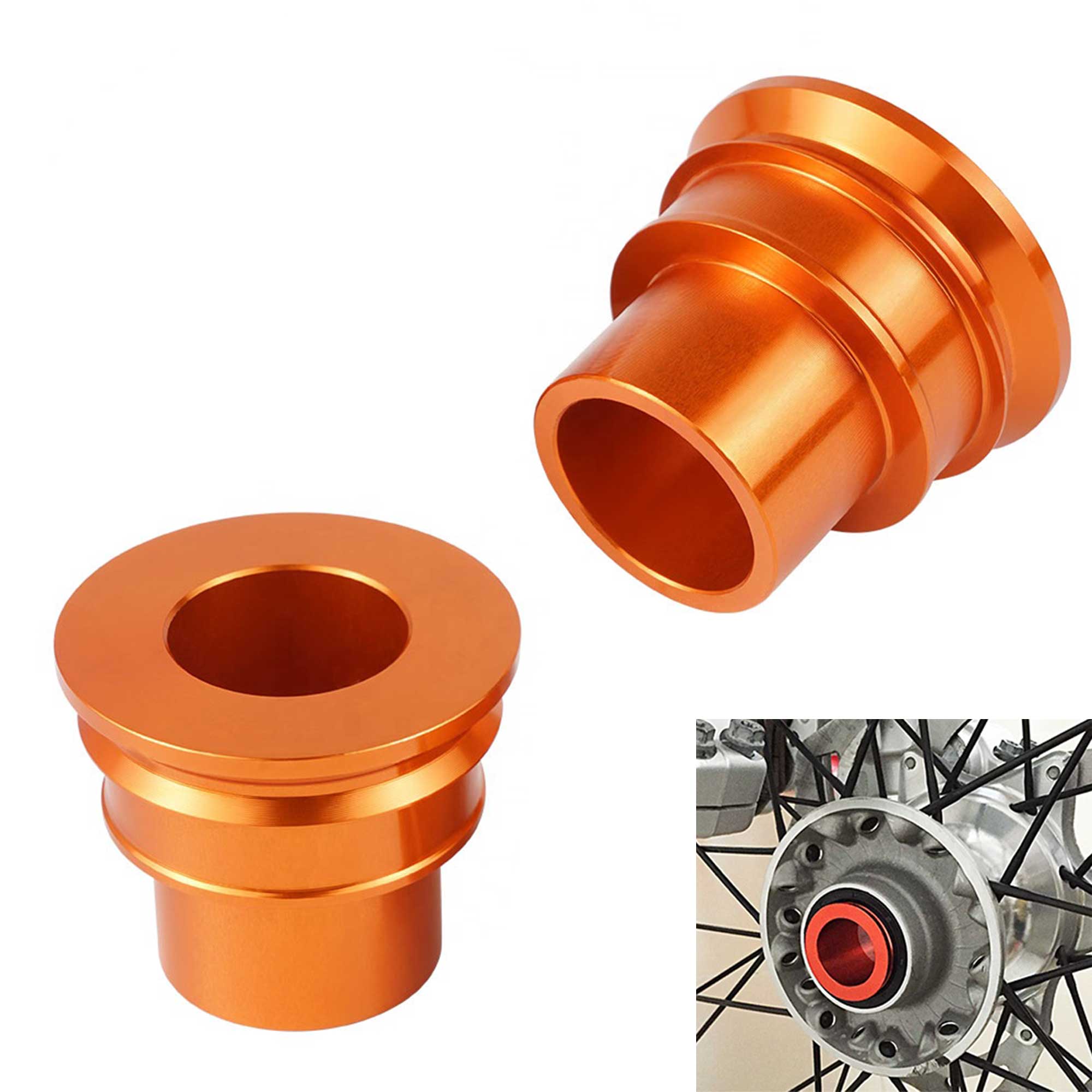 Rippin Moto CNC Front Wheel Spacers for KTM 20142022