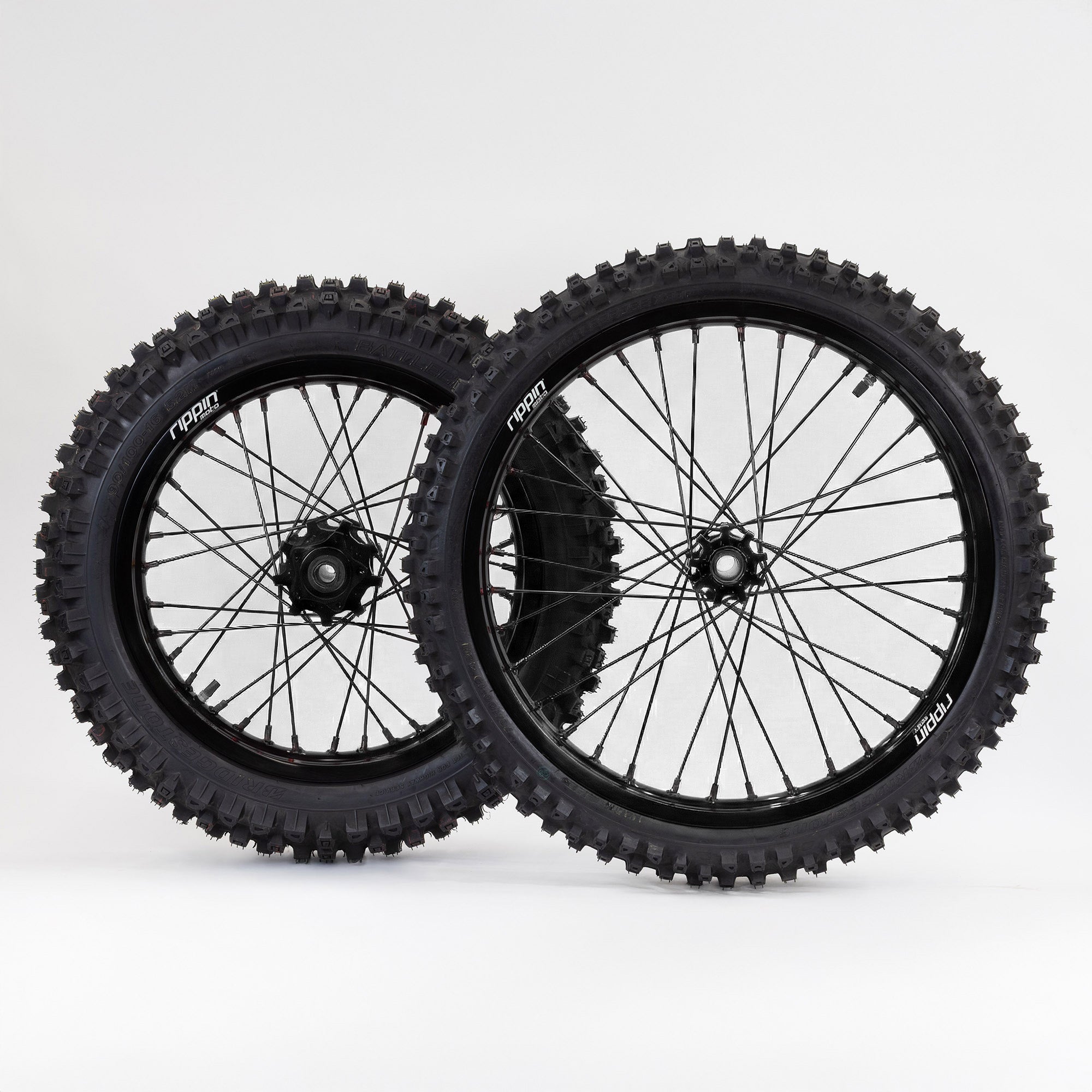 Blackline Ready-to-Ride off-road wheelset in black