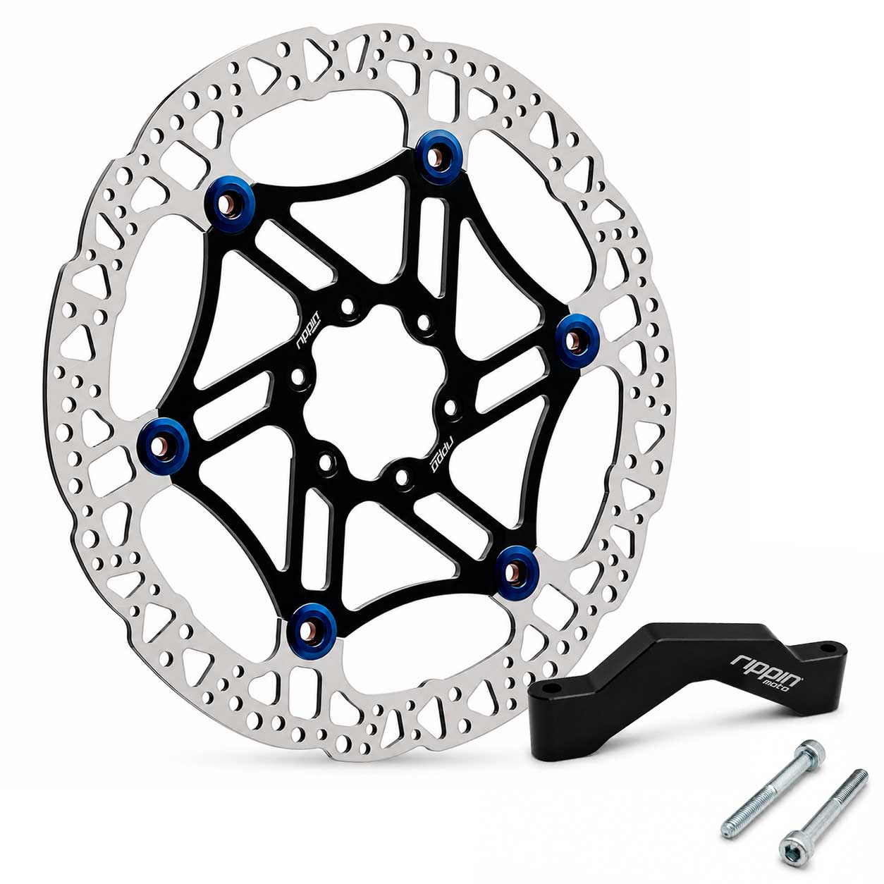 Rippin Moto Gen3 260mm front brake rotor kit