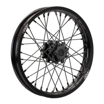 Blackline off-road rear wheel in black