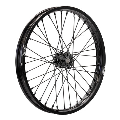 Blackline off-road front wheel in black