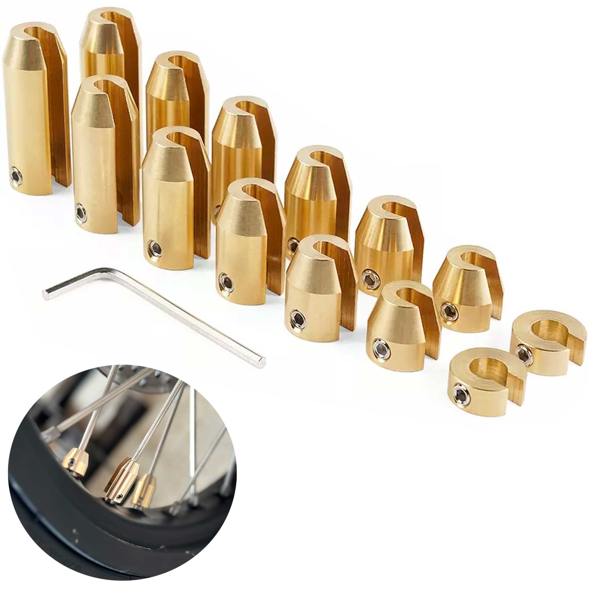 Rippin Moto 14 pack spoke wheel weights
