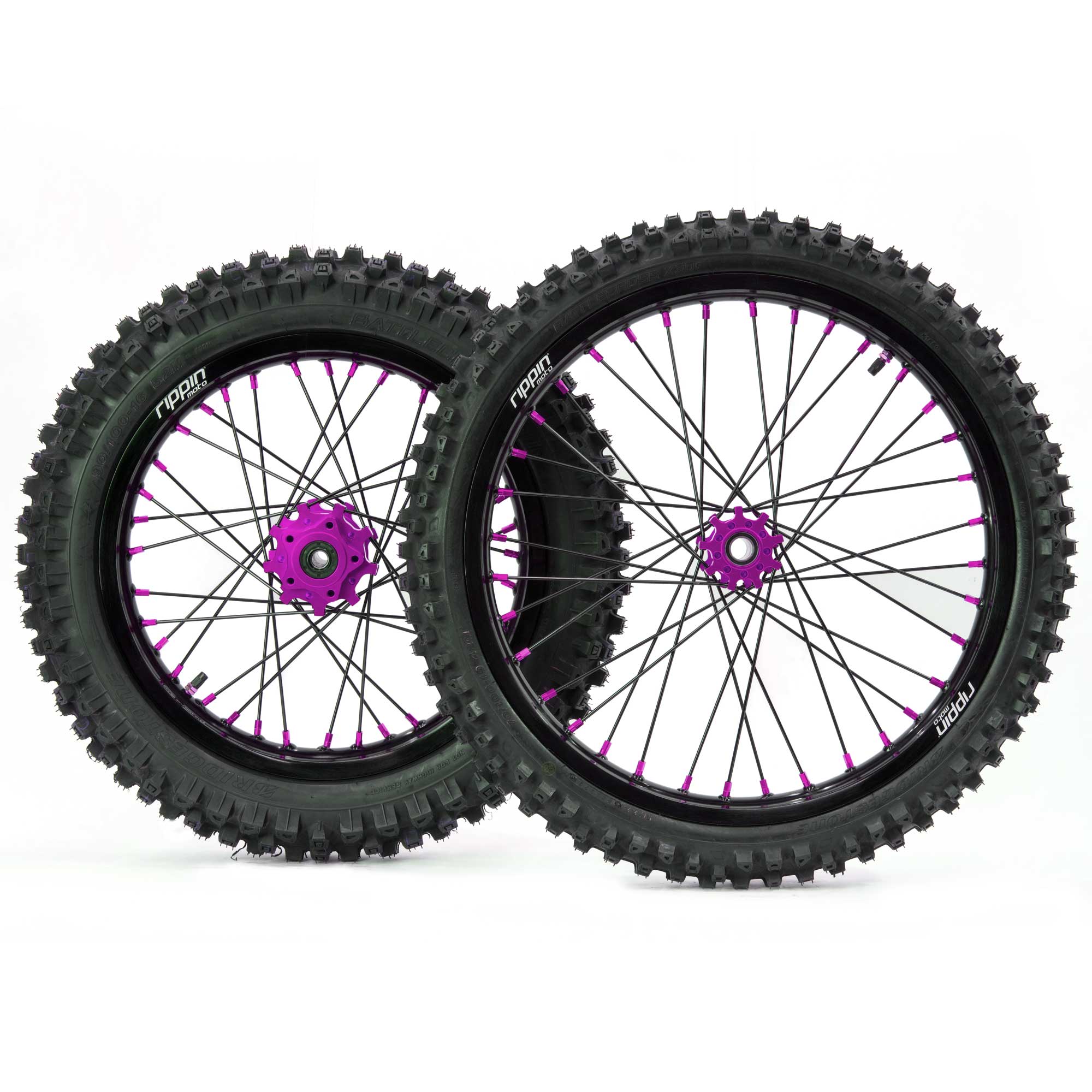 rin❤︎ 19/16 Blackline Wheelset Ready To Ride (RTR) – Rippin Moto
