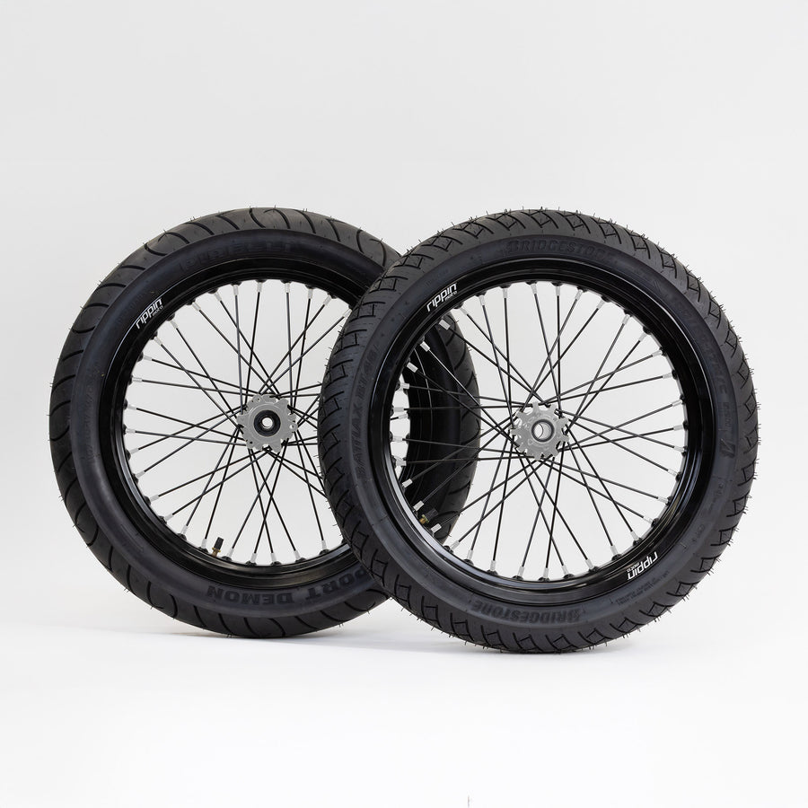 Blackline Ready-to-Ride Supermoto Wheelset for Altis Sigma