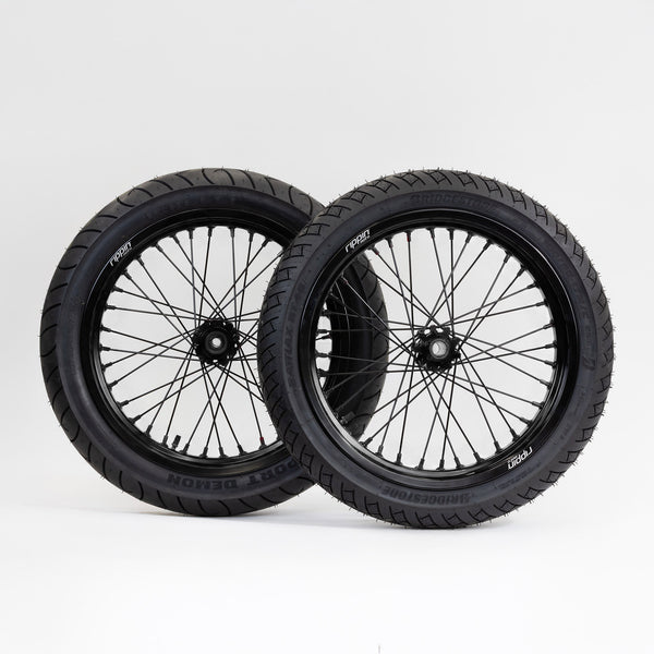 Ready-to-Ride Supermoto in Black
