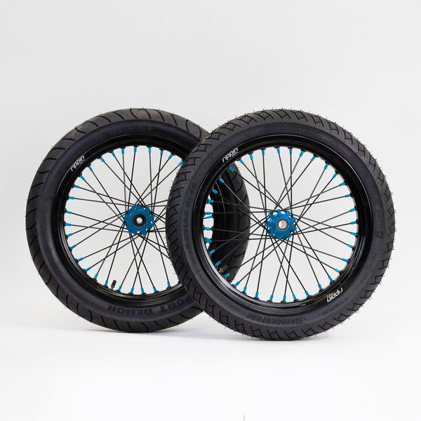 Ready-to-Ride Supermoto in Blue