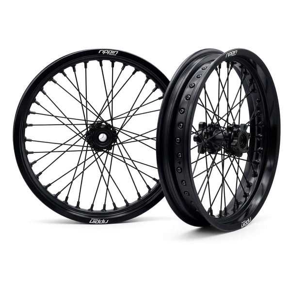 Blackline Supermoto Wheelset in Black