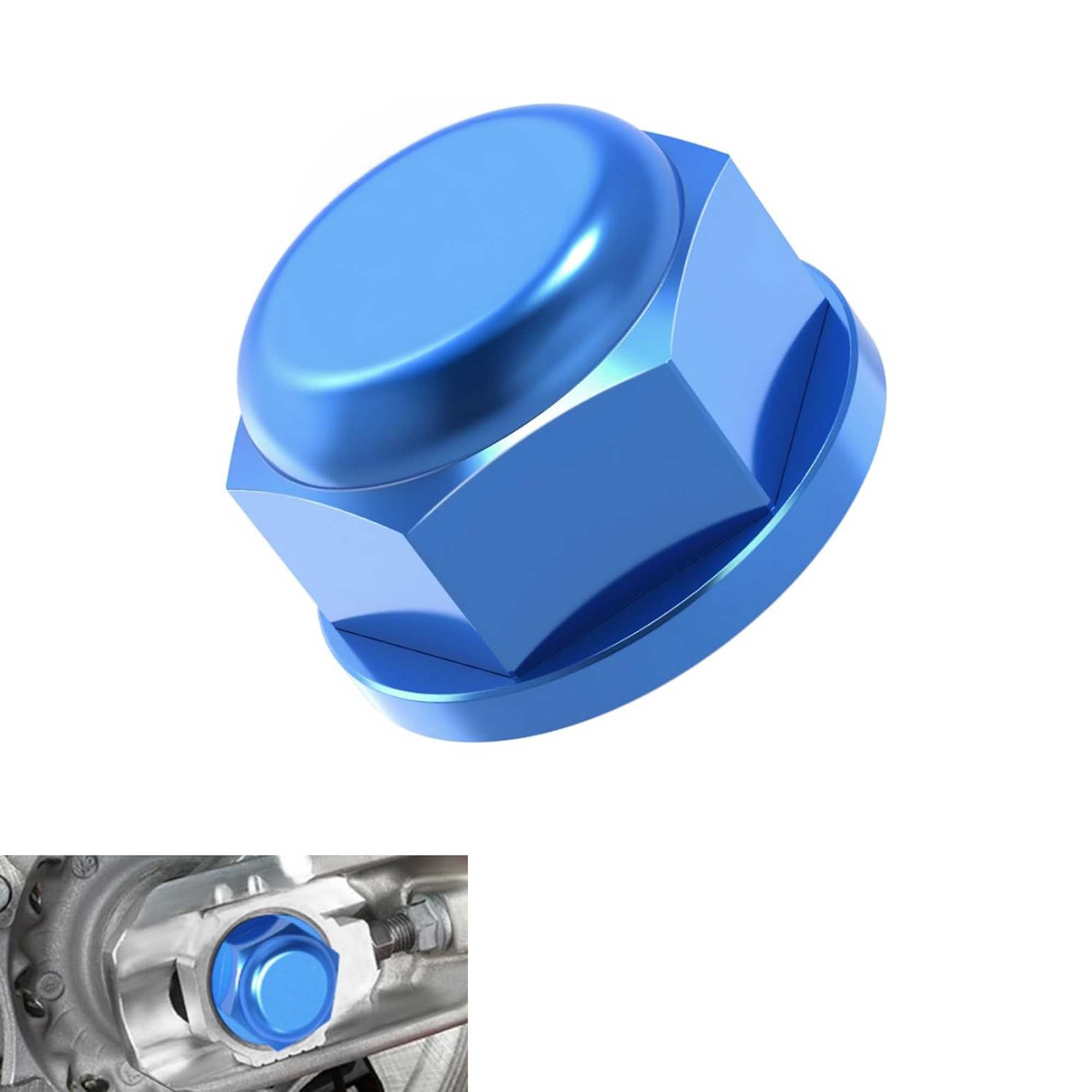 High-Strength Anodized Rear Axle Nut for KTM & Husqvarna – Rippin Moto