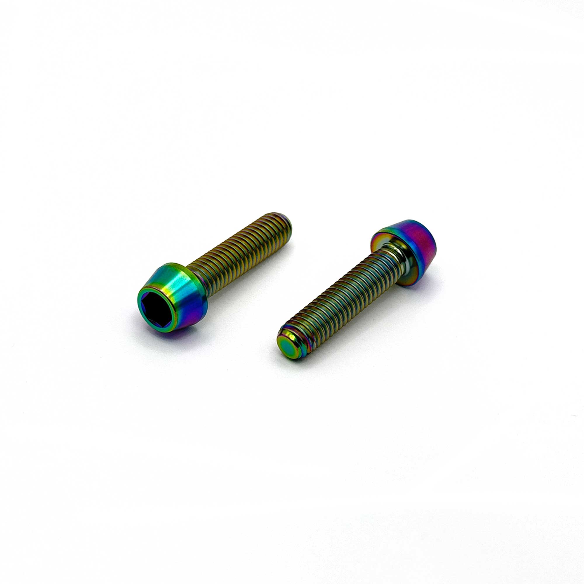 Titanium Caliper Bolts 2-Pack [M6x25mm]