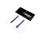 Titanium Caliper Bolts 2-Pack M6x50mm in Burnt Blue, retail pack