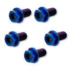 Titanium Sprocket Bolts 5-Pack [M8x16mm]