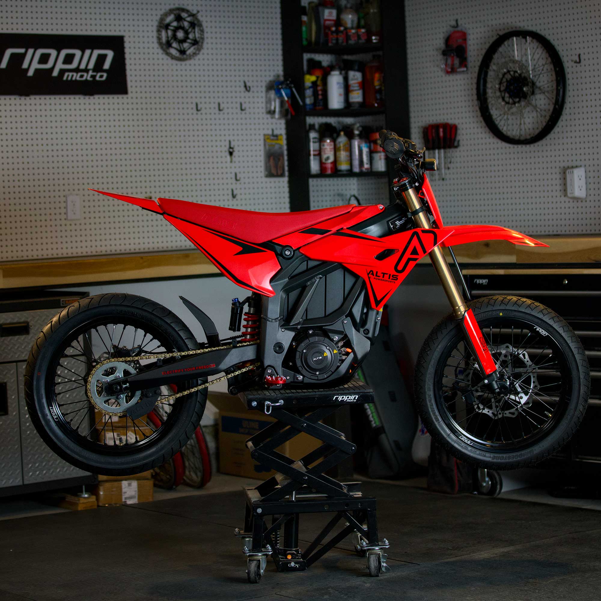 17/17" Blackline Supermoto Wheelset for Altis Sigma