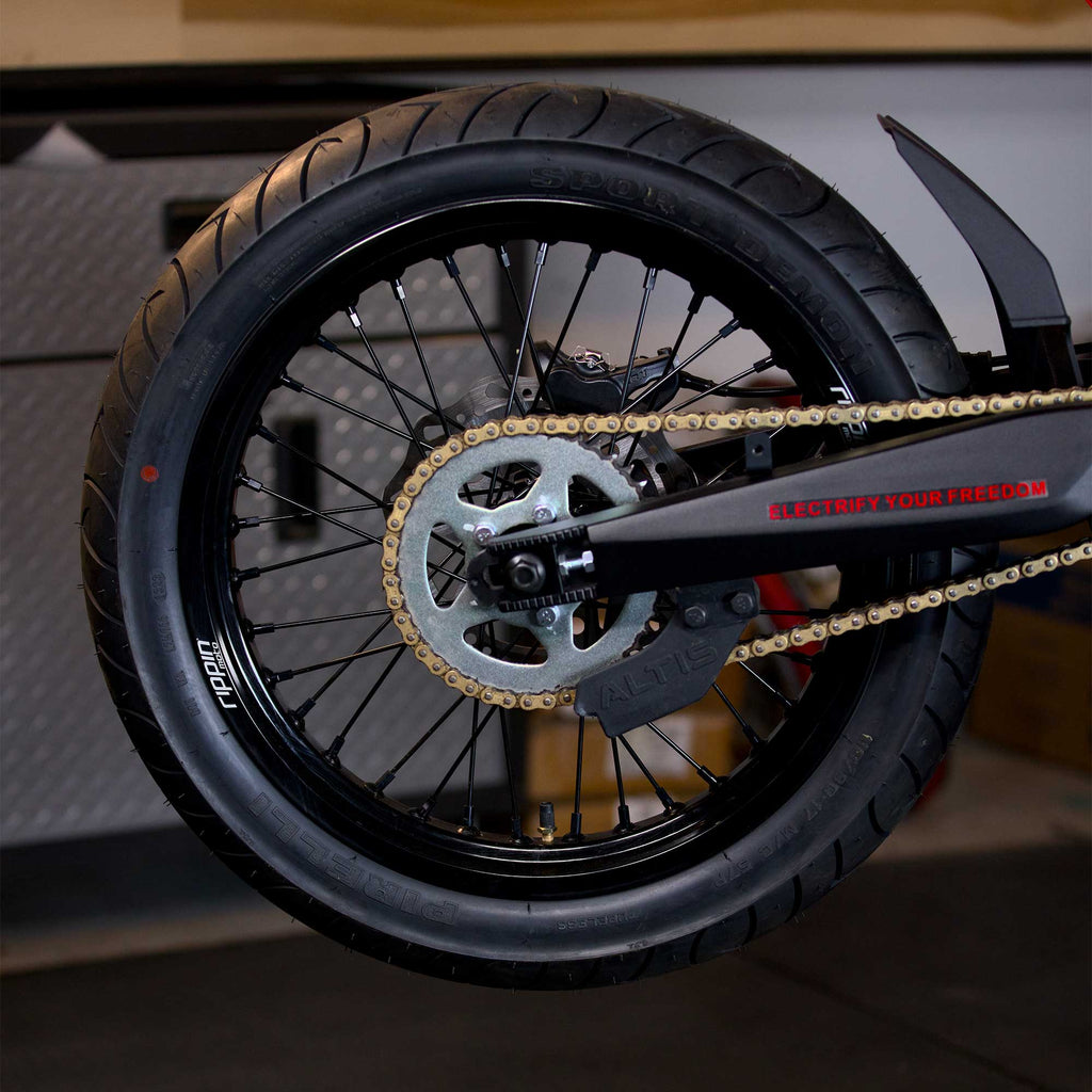 17/17" Blackline Supermoto Wheelset for Altis Sigma