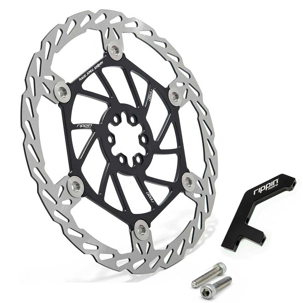 Rippin Moto Race Spec 250mm Front Brake Rotor Kit