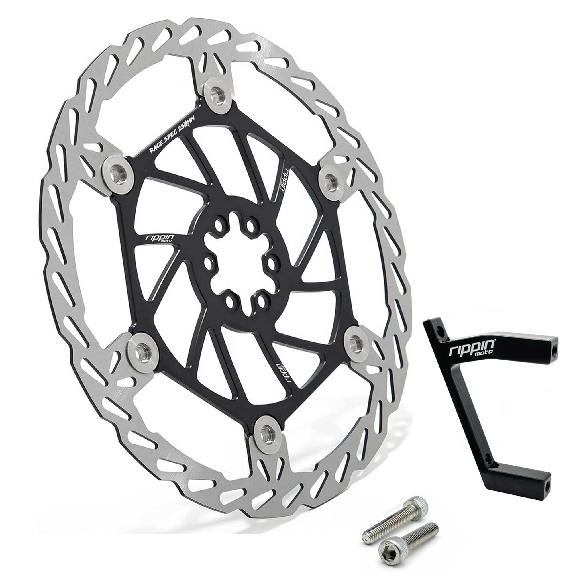 Rippin Moto Race Spec 250mm Front Brake Rotor Kit