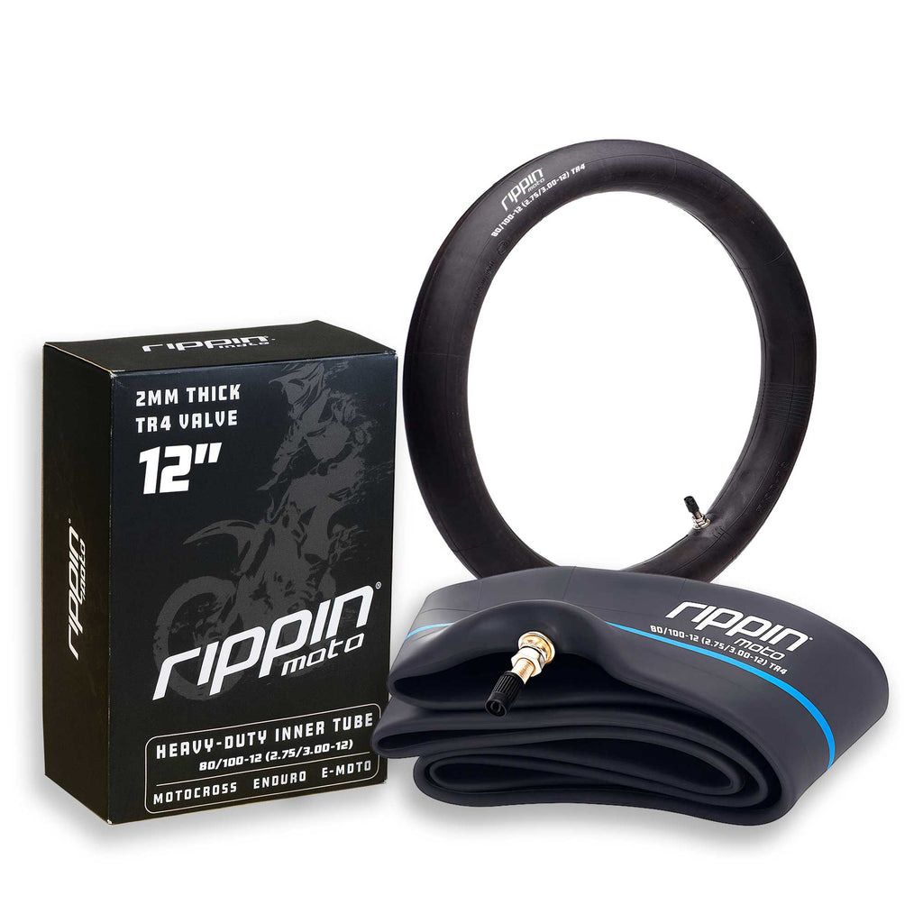 80/100-12 E-Moto 12" Inner Tube (3.00-12) for RTR, Pit Bikes and Minis