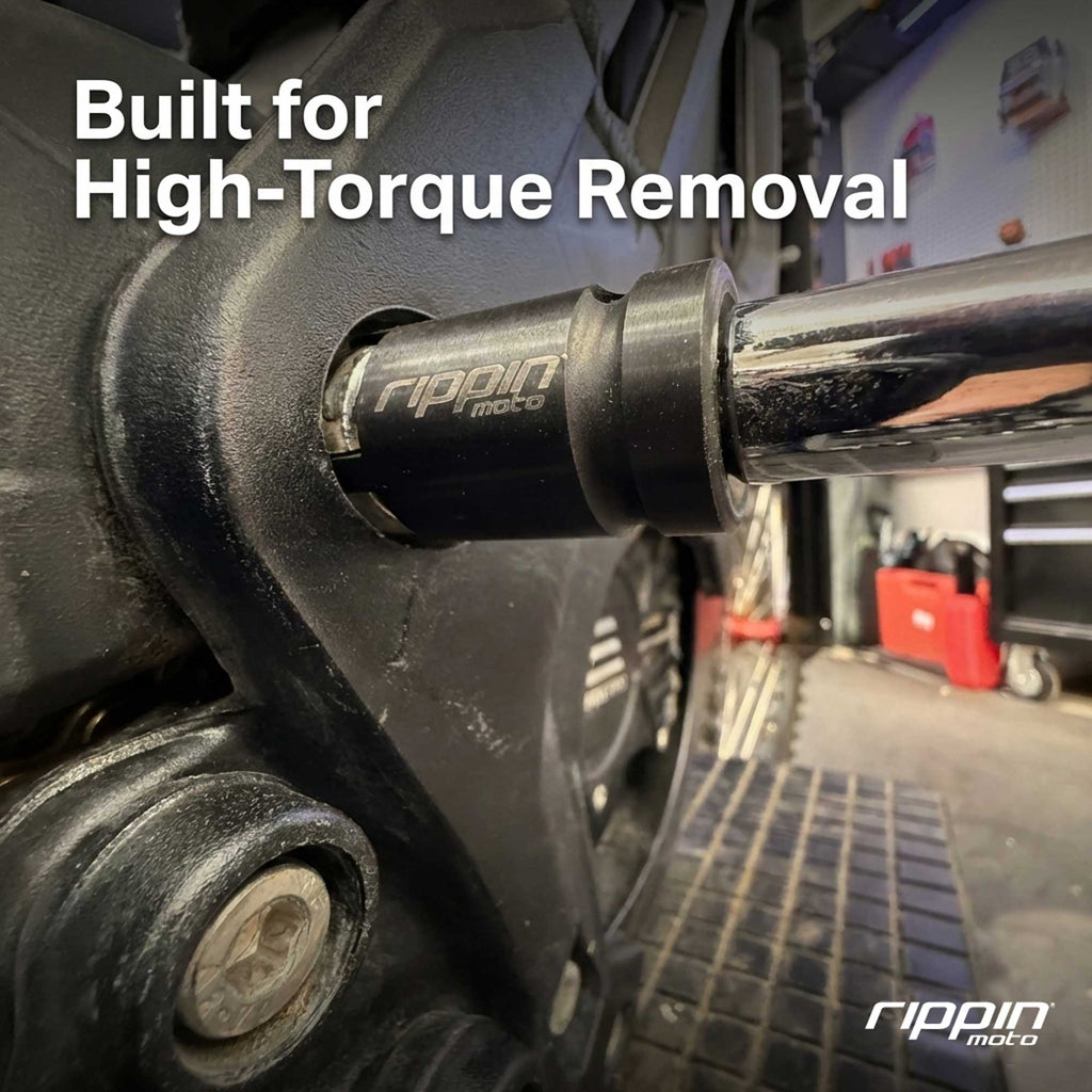 4-Pin Jackshaft & Swing Arm Lock Nut Socket — 1/2" Drive