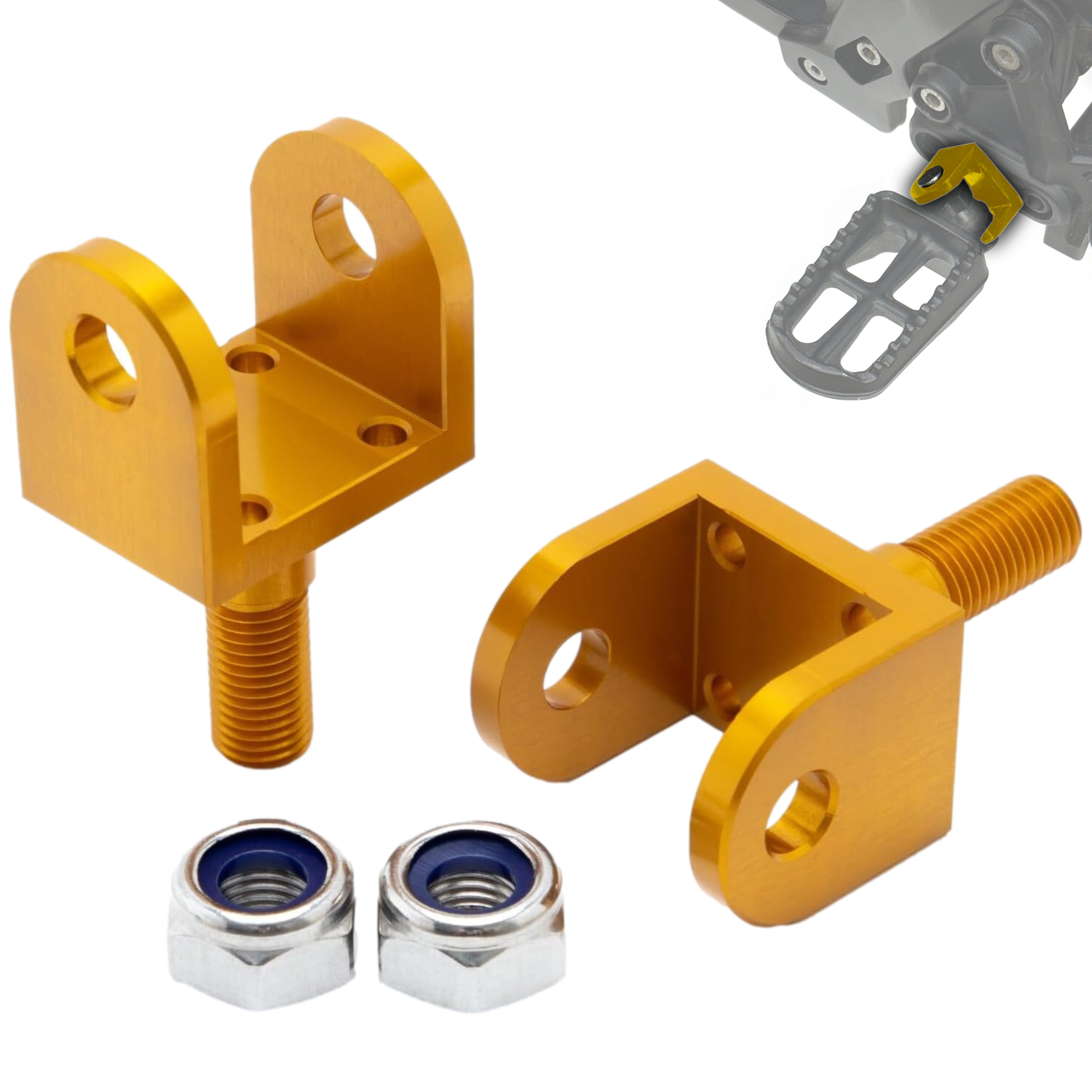 Replacement Foot Peg Mounts