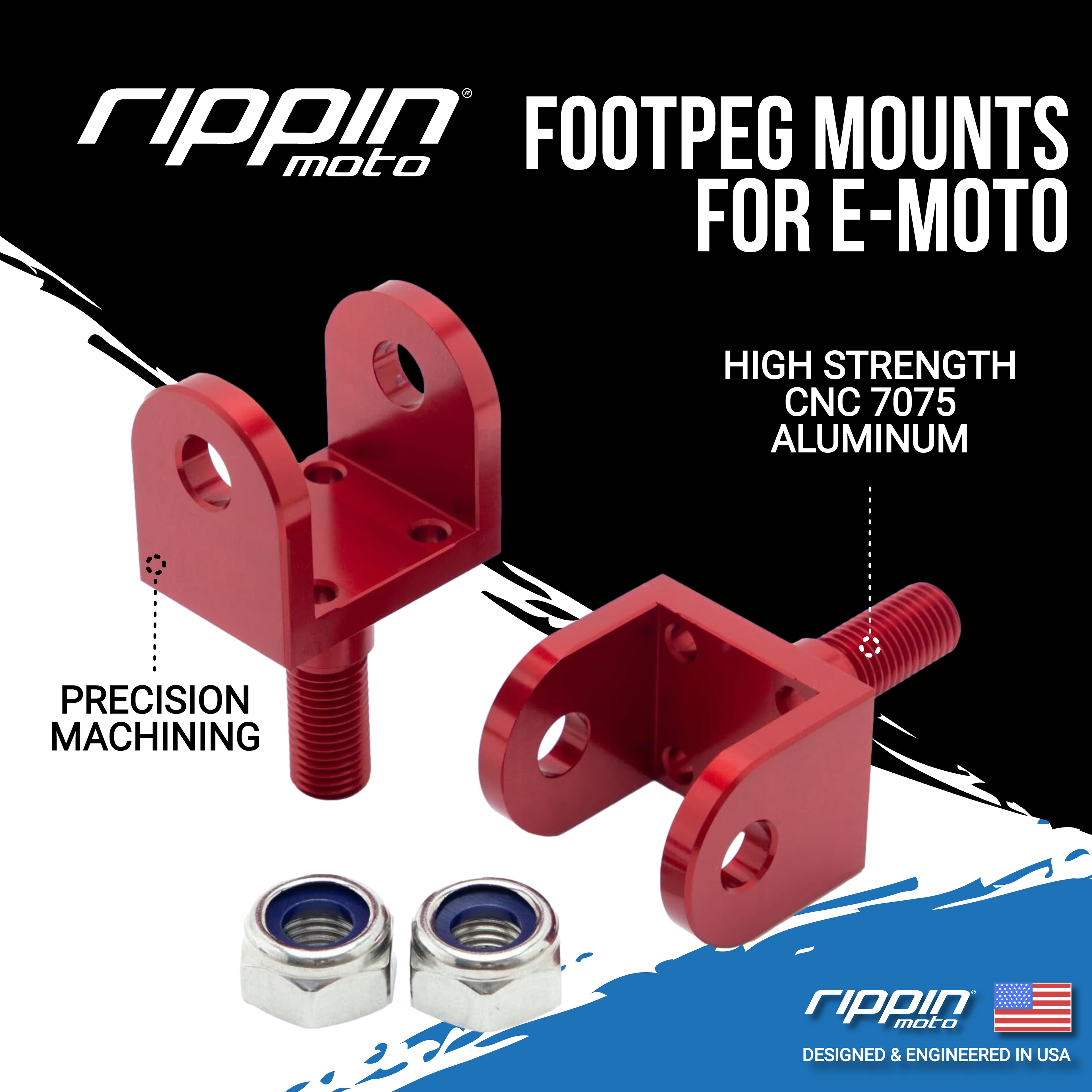 Replacement Foot Peg Mounts