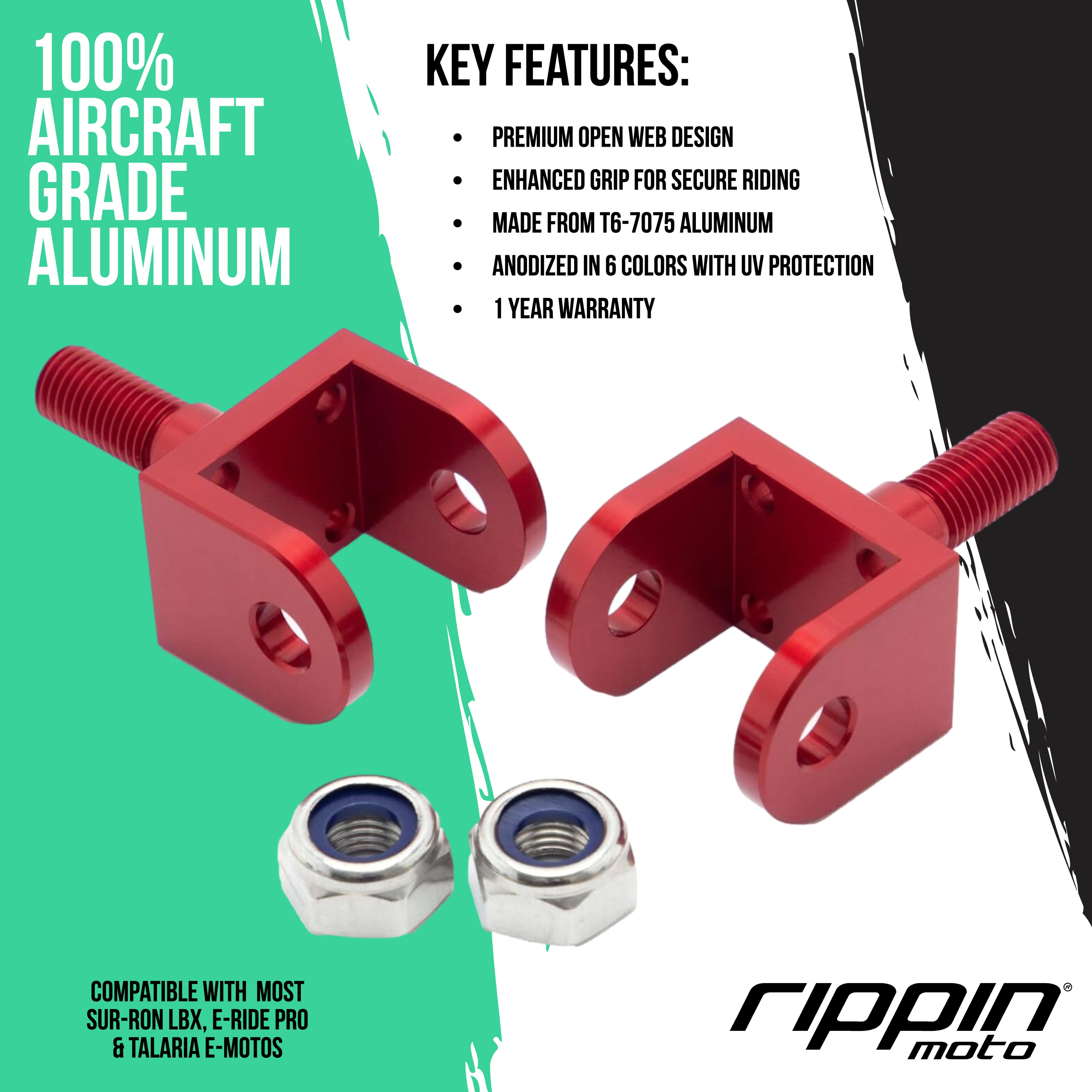 Replacement Foot Peg Mounts