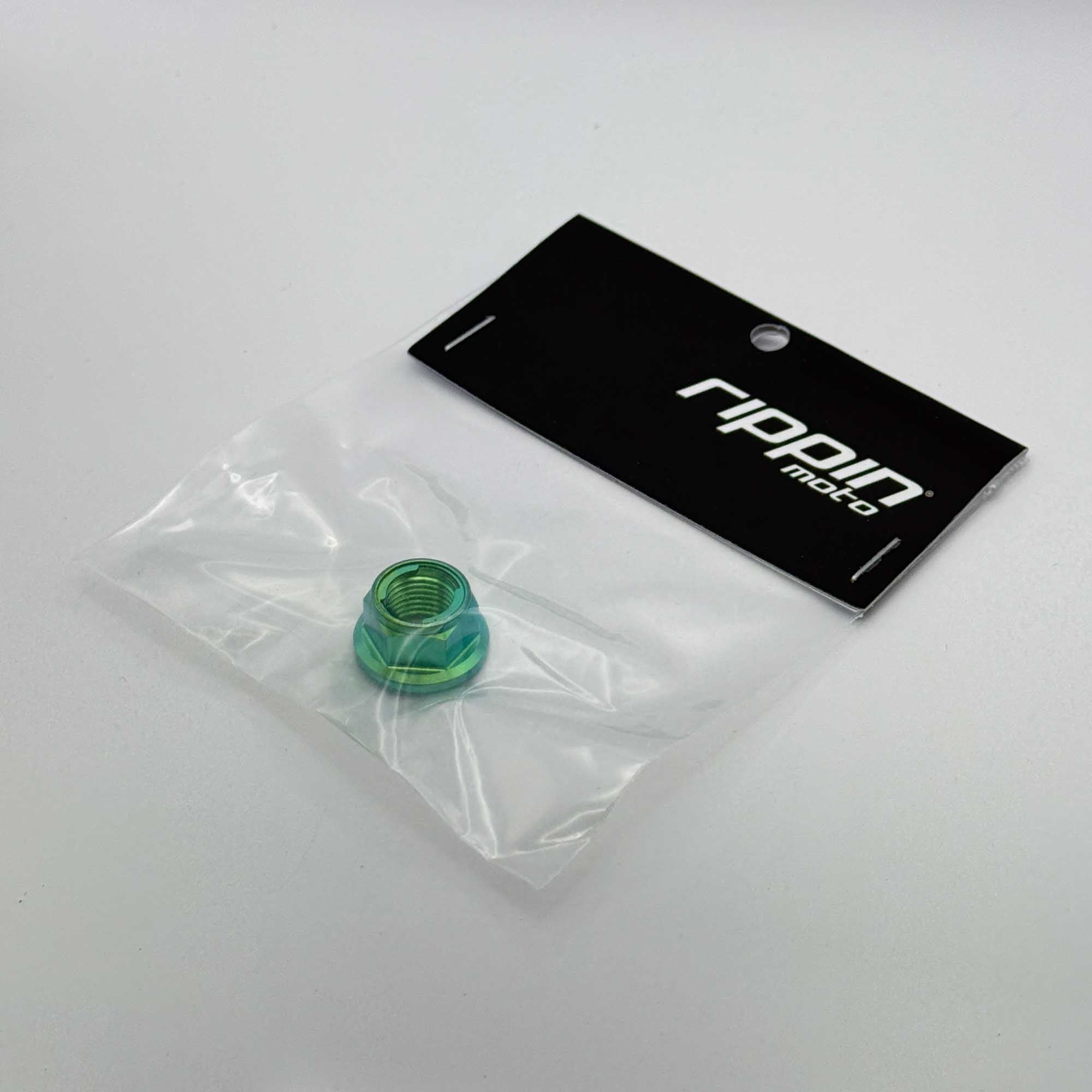 Titanium Rear Axle Nut (Locking) for Sur-Ron, E-Ride PRO & Talaria