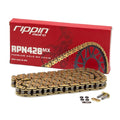 RPN428MX Premium Gold MX O-Ring Chain for E-Ride PRO 3.0/SR, Talaria MX5 & Altis Sigma