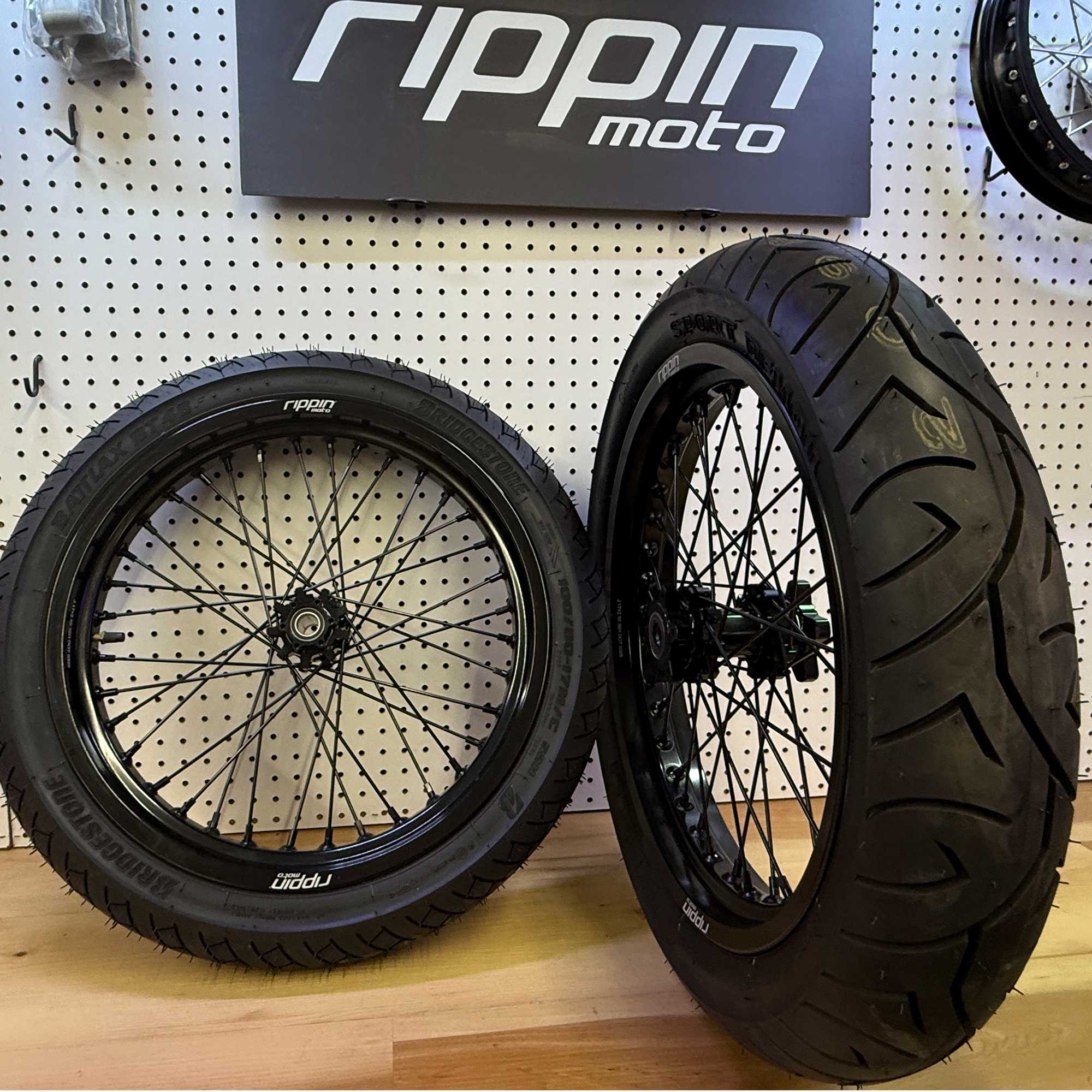 17/17" Blackline Supermoto Wheelset for Surron LBX / E-Ride PRO SS 2.0