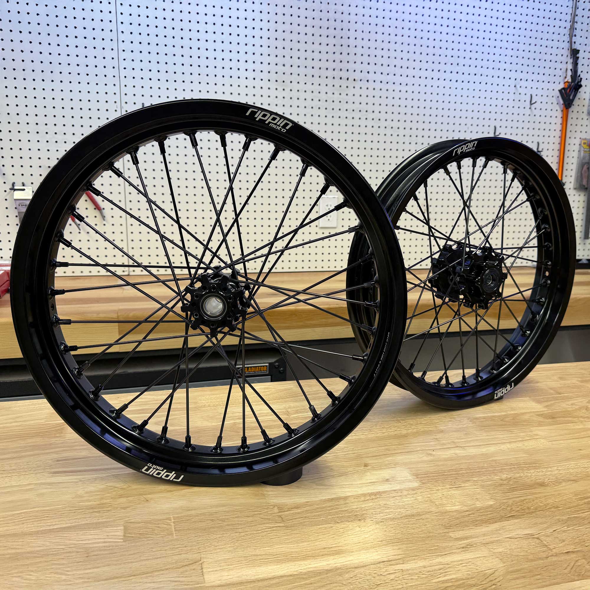 Rippin Moto 17/17 Supermoto Wheelset for Surron LBX / E-Ride PRO