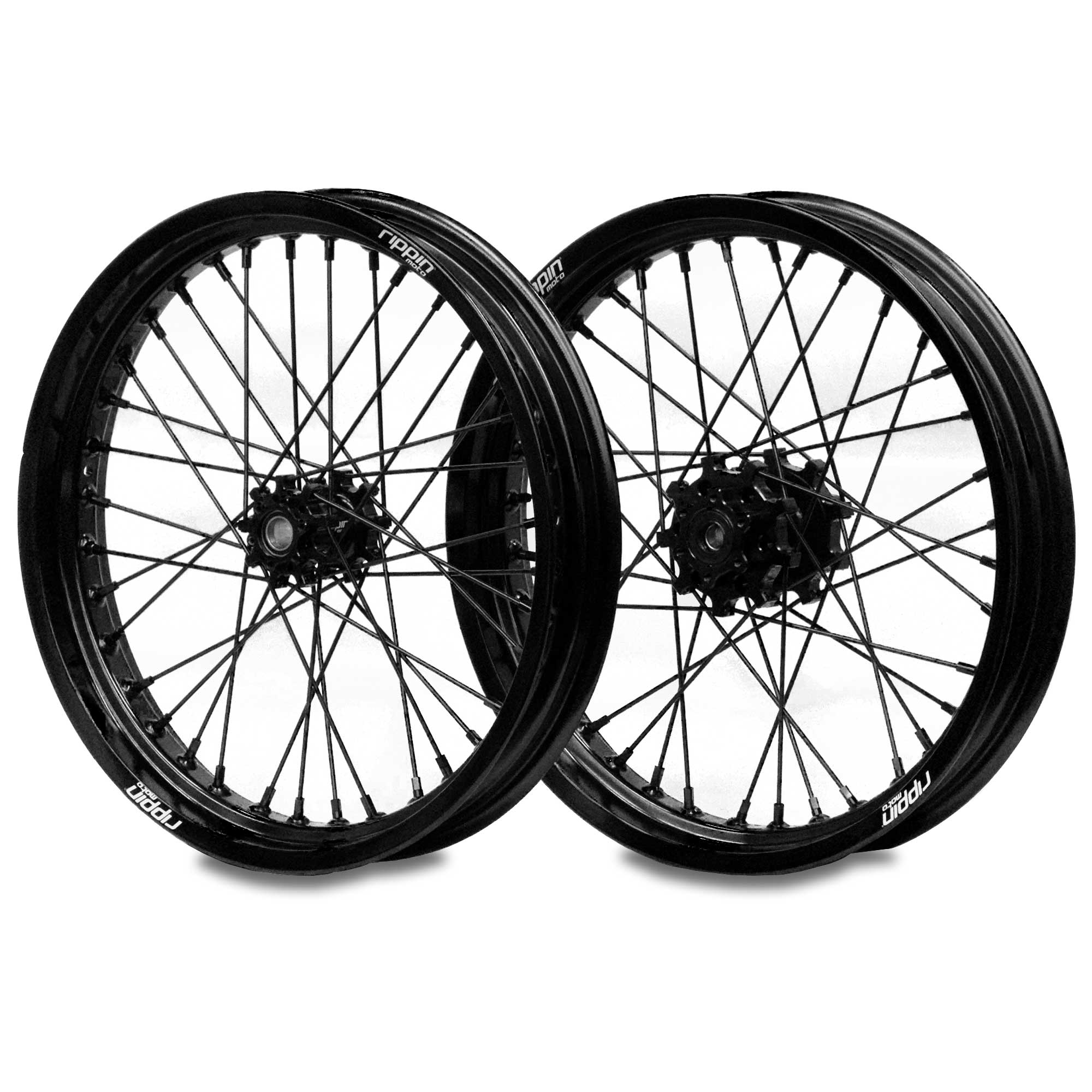 Blackline Supermoto Wheelset - Black