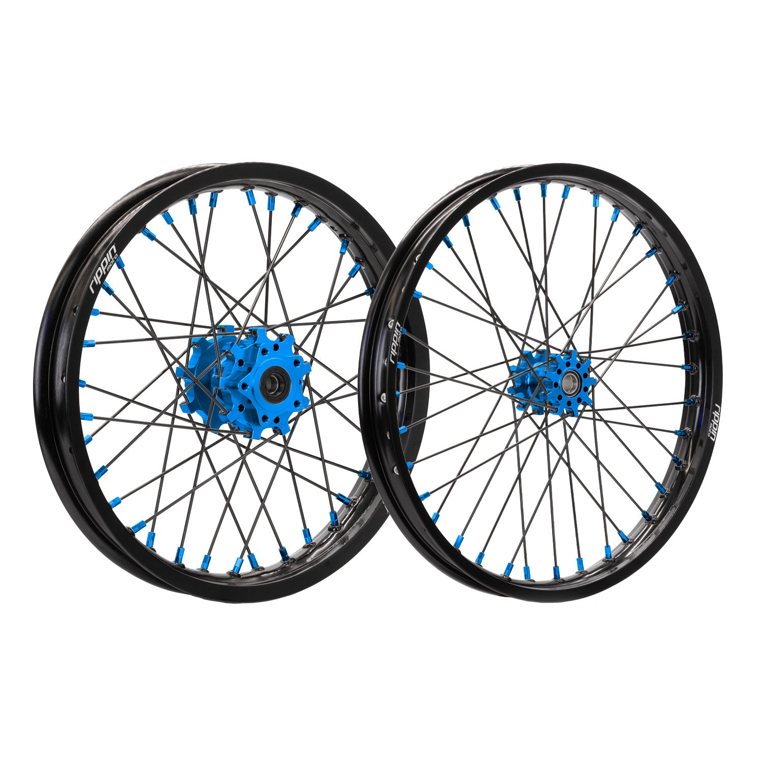 Blackline Supermoto Wheelset - Blue