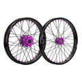 Blackline Supermoto Wheelset - Purple