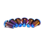 Titanium Rear Rotor Bolts 6-Pack [M6x12mm]