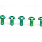 Titanium Rear Rotor Bolts 6-Pack [M6x12mm]