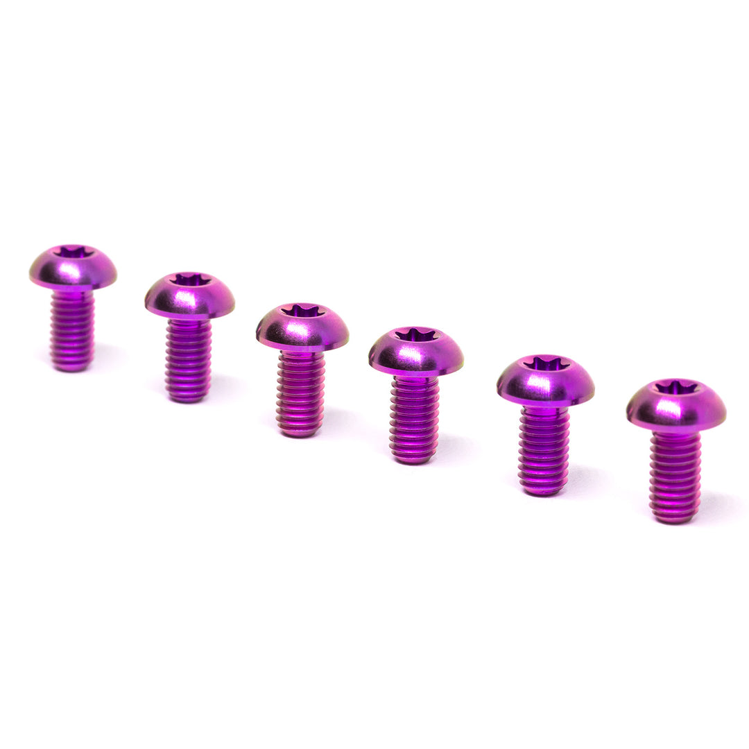 Titanium Front Rotor Bolts (6 Pack) for Sur-Ron, E-Ride PRO & Talaria