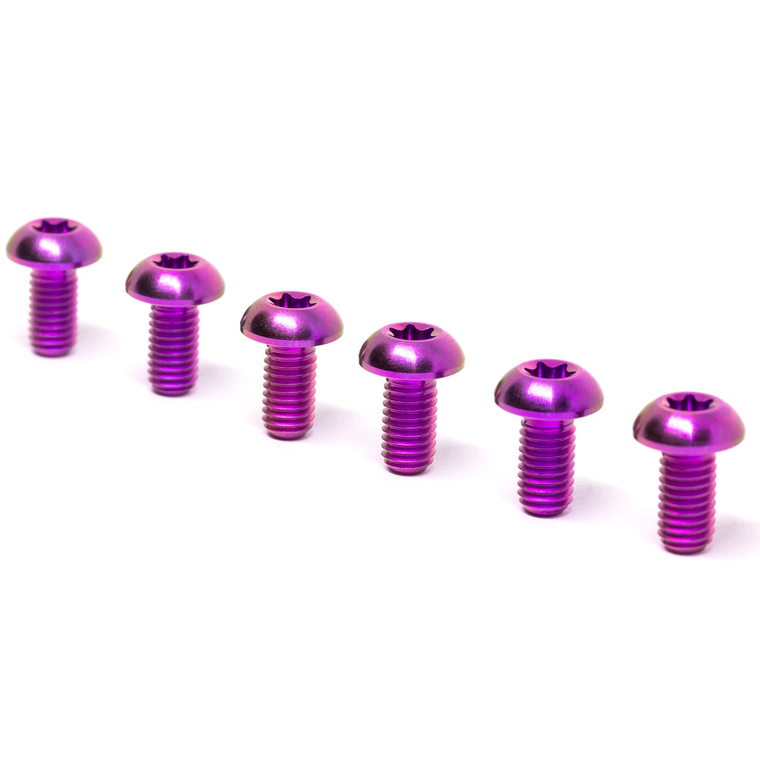 Titanium Rear Rotor Bolts (6 Pack) for Sur-Ron, E-Ride Pro & Talaria - Electro Red Titanium Rear Rotor Bolts (6 Pack) for Sur-Ron, E-Ride Pro & Talaria - Electro Red