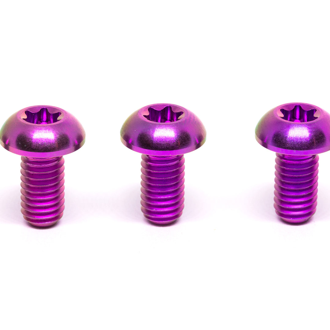 Titanium Front Rotor Bolts (6 Pack) for Sur-Ron, E-Ride PRO & Talaria