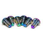 Titanium Front Rotor Bolts 6-Pack [M5x10mm]