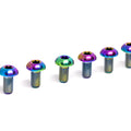 Titanium Rear Rotor Bolts 6-Pack [M6x12mm]