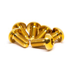 Titanium Rear Rotor Bolts 6-Pack [M6x12mm]