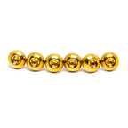 Titanium Rear Rotor Bolts 6-Pack [M6x12mm]