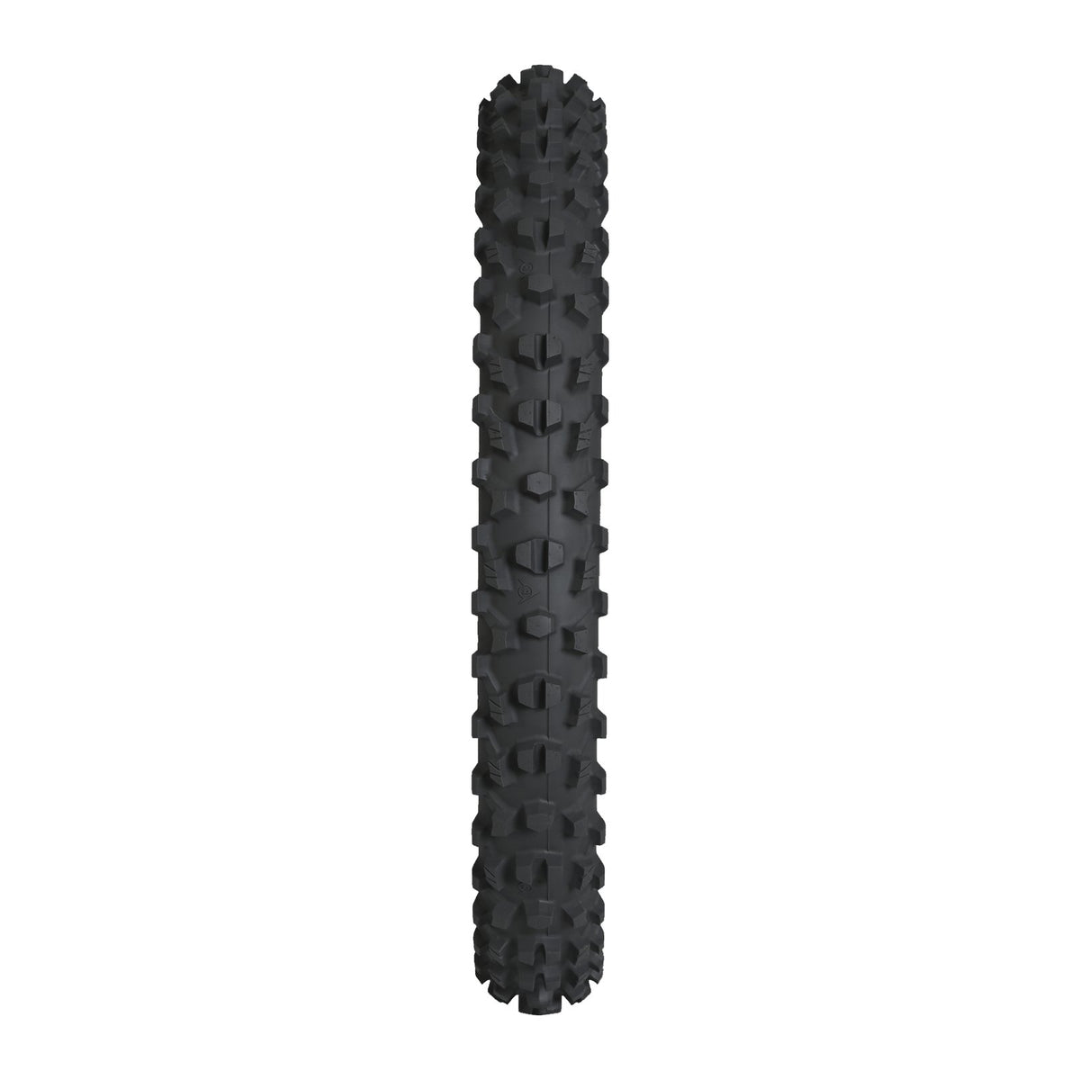 Dunlop Geomax MX34 front tire tread pattern