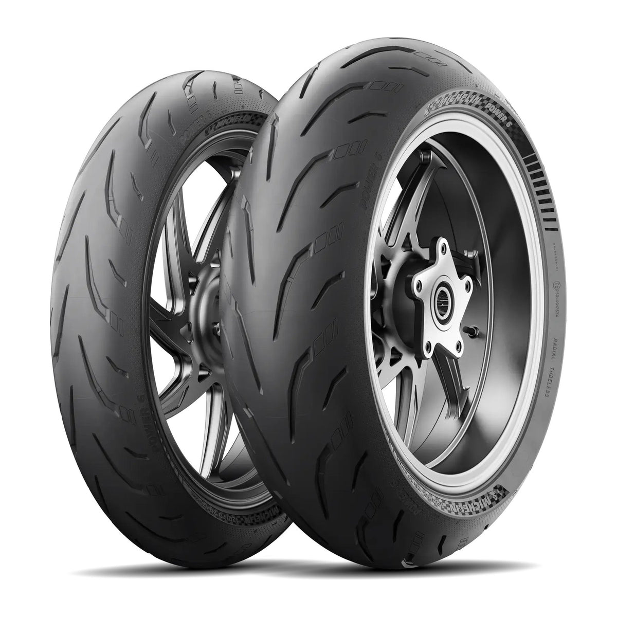 Michelin Power 6 front and rear tires