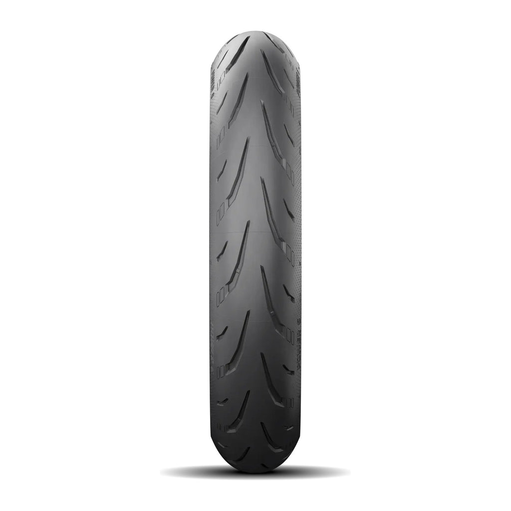 Michelin Power 6 front tire tread pattern