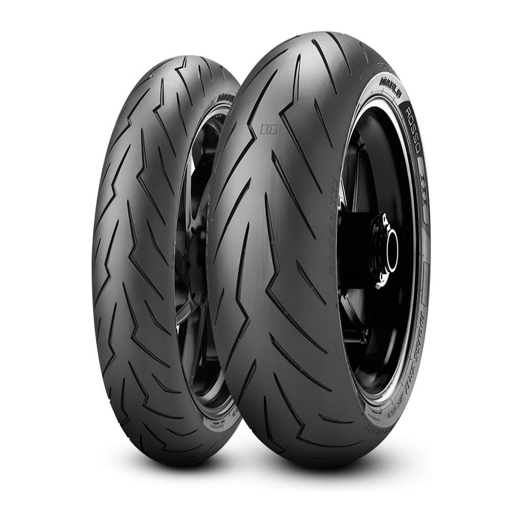 Pirelli Diablo Rosso III front and rear tires