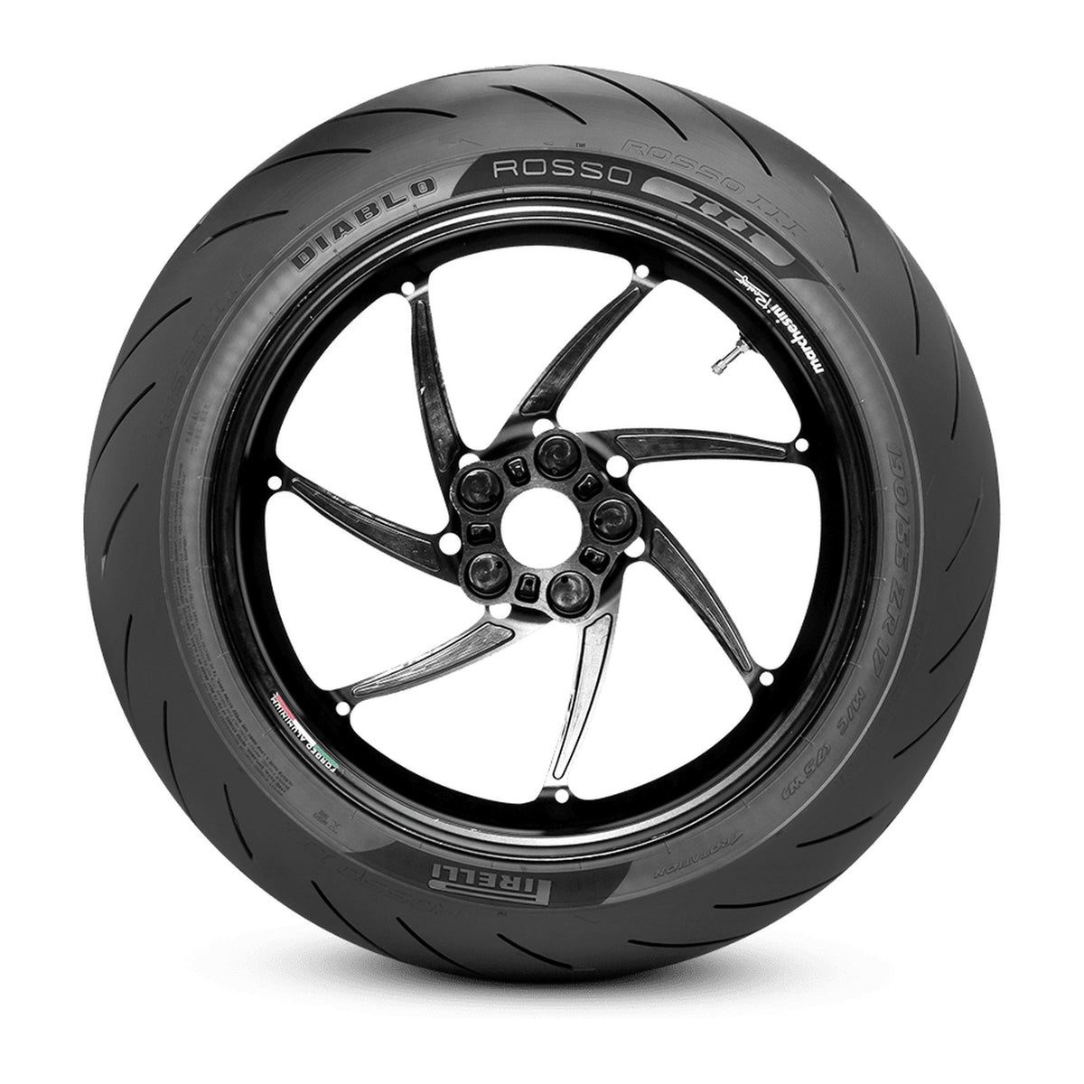 Pirelli Diablo Rosso III tire, side view