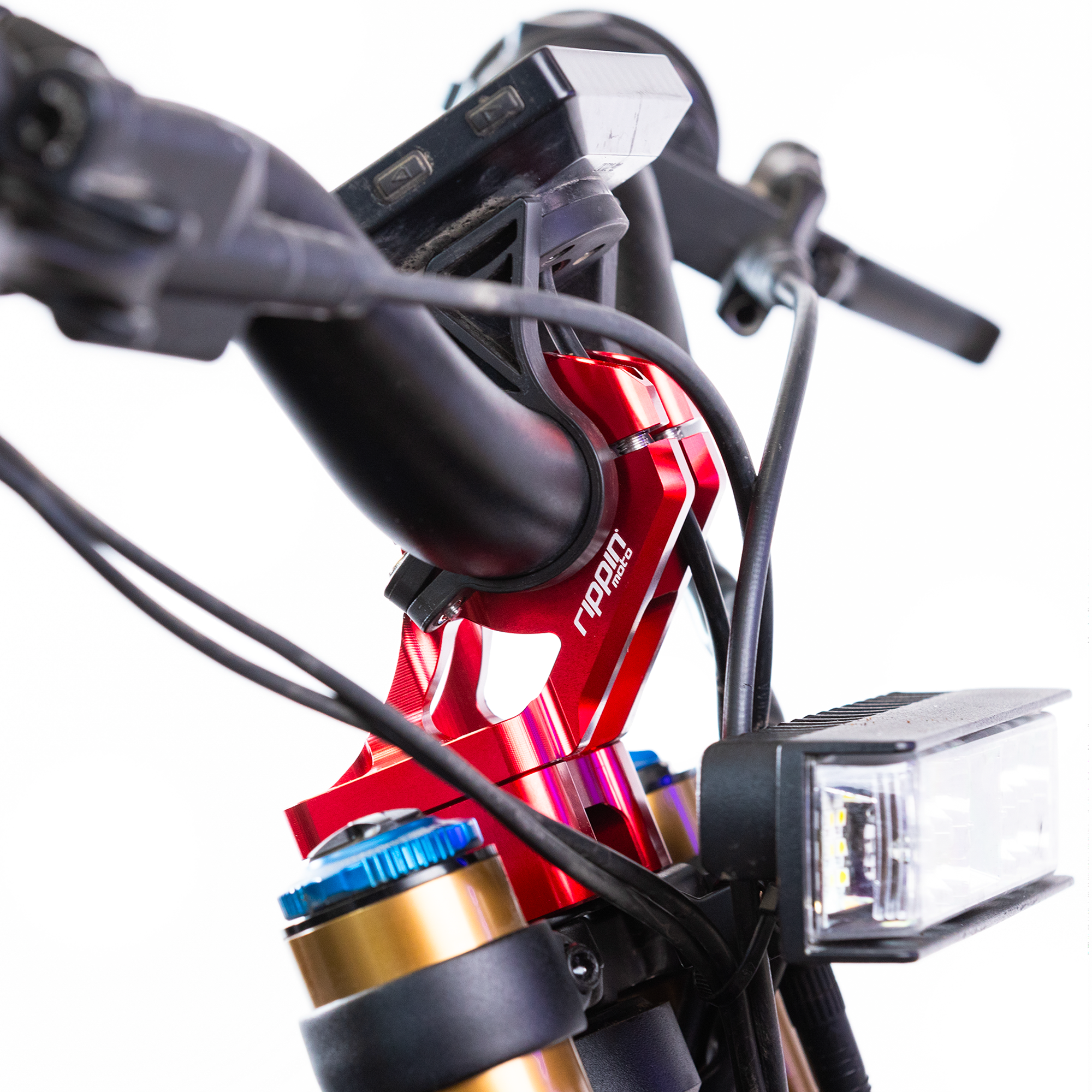 E-Moto Bar Mount for E-Ride PRO, Talaria & Surron LBX with 1" Riser