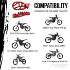 Race Spec Foot Pegs for E-Moto