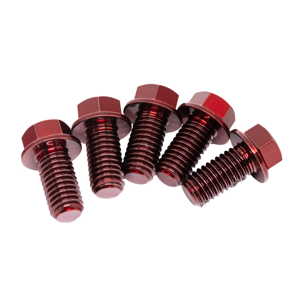 Titanium Sprocket Bolts 5-Pack [M8x16mm]