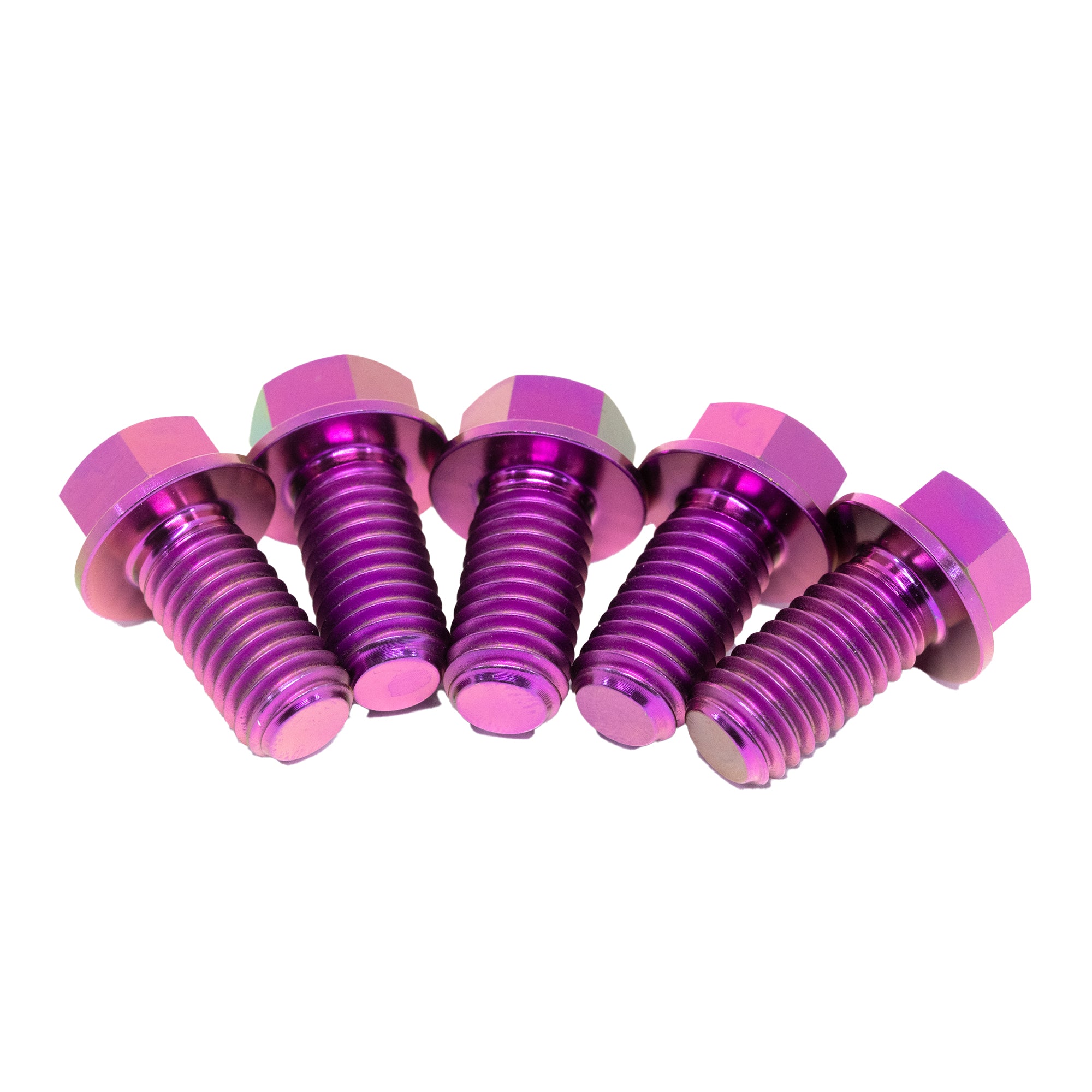 Titanium Sprocket Bolts 5-Pack [M8x16mm]