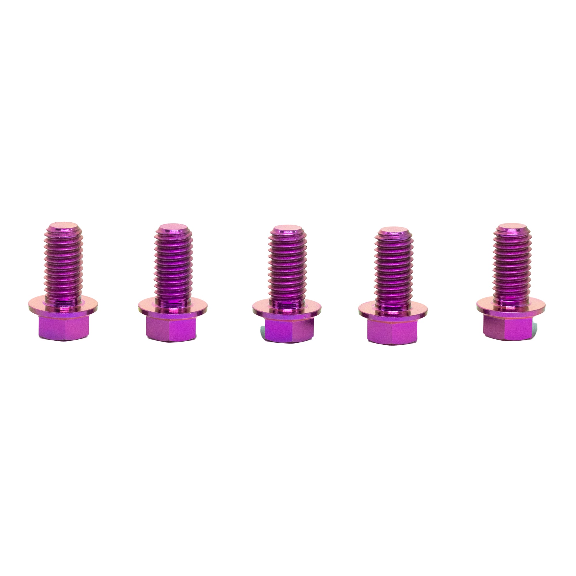 Titanium Sprocket Bolts 5-Pack [M8x16mm]